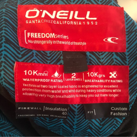 O Neill winter snow ski coat size medium - Picture 8 of 9